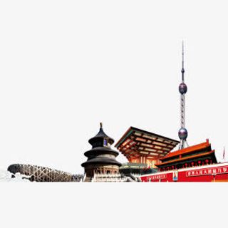 建筑海报背景