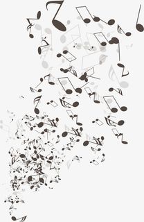 音符漂浮素材免抠