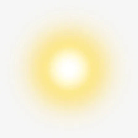 黄色光晕七夕情人节免抠