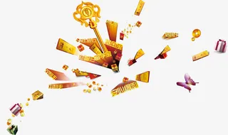 飘飞的金钥匙免抠