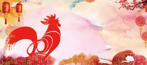年货春节喜庆中国风海报背景高清