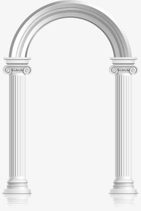古罗马柱子设计矢量素材,免抠