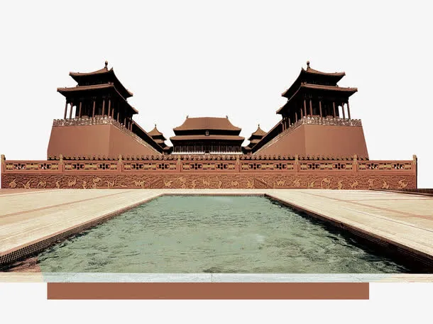 皇城高墙免抠