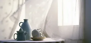 小清新陶瓷静物背景图高清