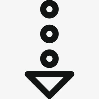 箭头向下箭头点缀虚线箭头下来豪免抠