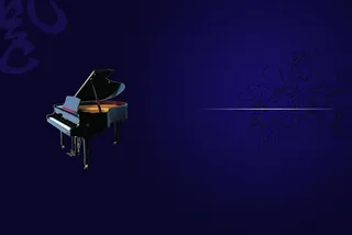 音乐会节目单海报背景素材高清