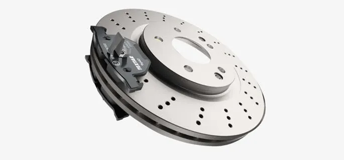 刹车片实物免抠