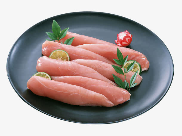 一盘鲜肉免抠