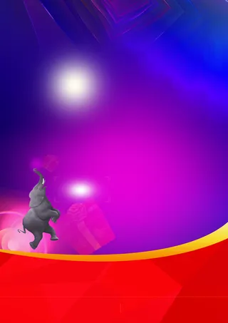 紫色几何大气企业背景素材高清