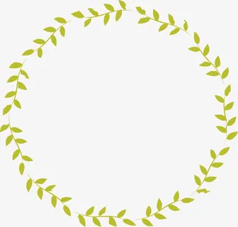 柳条圆环矢量图免抠