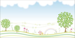 春天梦幻时尚花纹高清