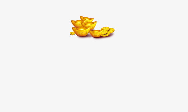 金元宝矢量图免抠