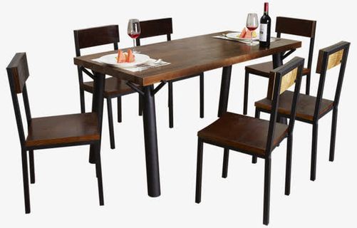 现代简约方桌免抠