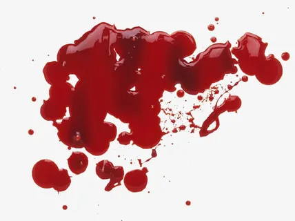 一摊血水免抠
