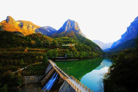 唯美山西太行山大峡谷免抠