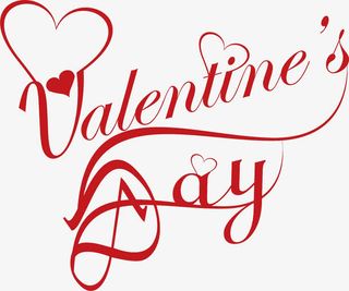 情人节字体元素免抠