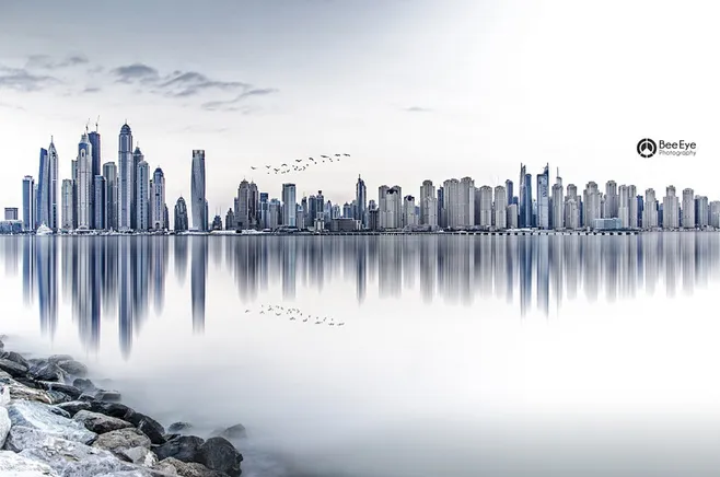 现代都市建筑背景图高清