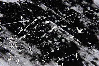 黑色白色颜料背景