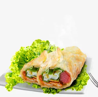 手抓饼  素材    青菜  *免抠