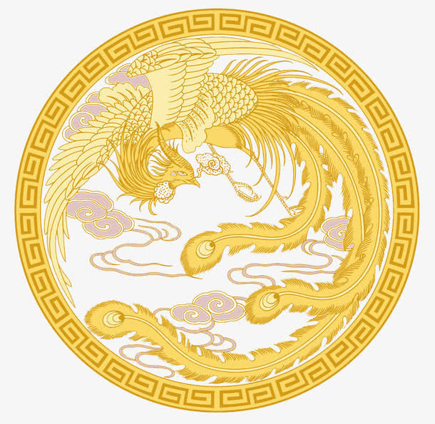 凤凰边框免抠