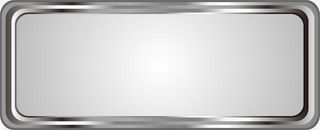 手绘灰色方块边框免抠