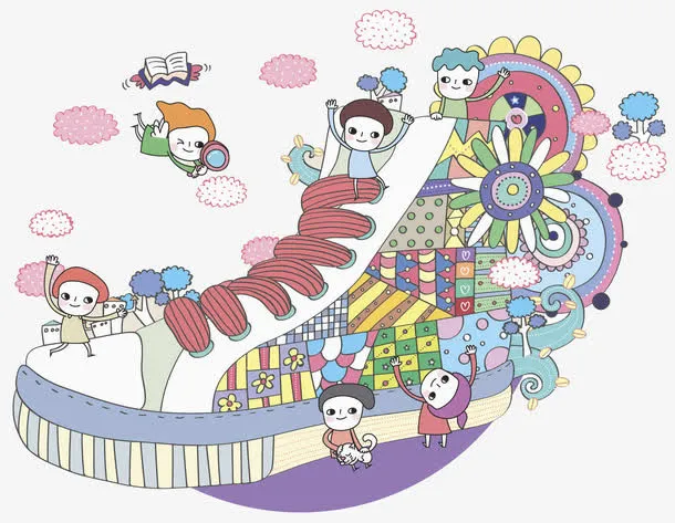 创意鞋子免抠