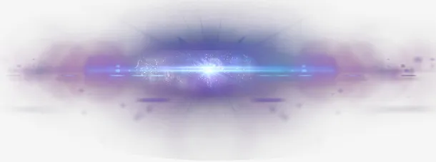 紫色科技光线素材免抠