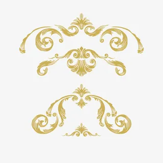 矢量古典装饰免抠