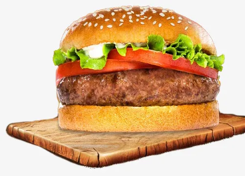 劲烧牛肉汉堡免抠