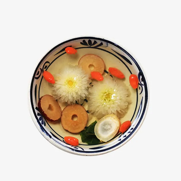 产品实物菊花养生花茶免抠