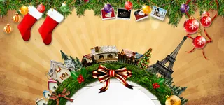 圣诞节背景海报高清