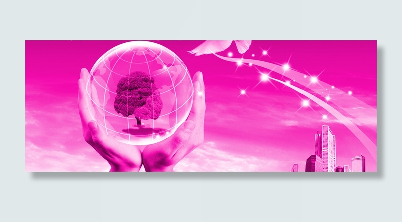 手势城市背景高清