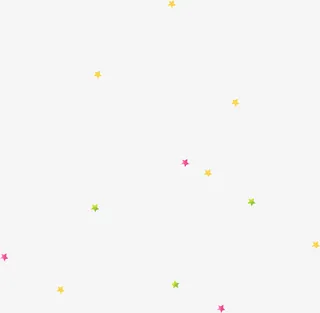 小星星漂浮素材免抠