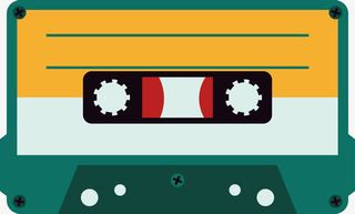 磁带矢量图免抠