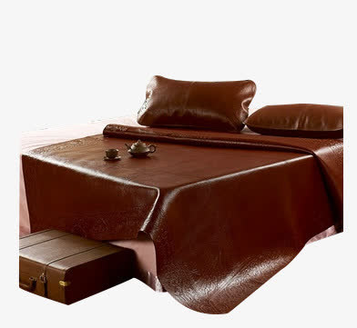 高清质感牛皮席家纺免抠