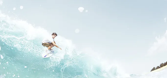 户外冲浪背景装饰高清