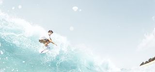 户外冲浪背景装饰高清