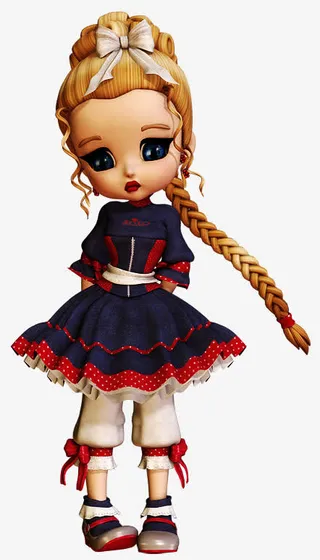 卡通人物图片欧美人物矢量图免抠