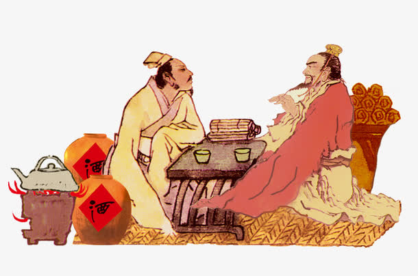古人喝酒免抠