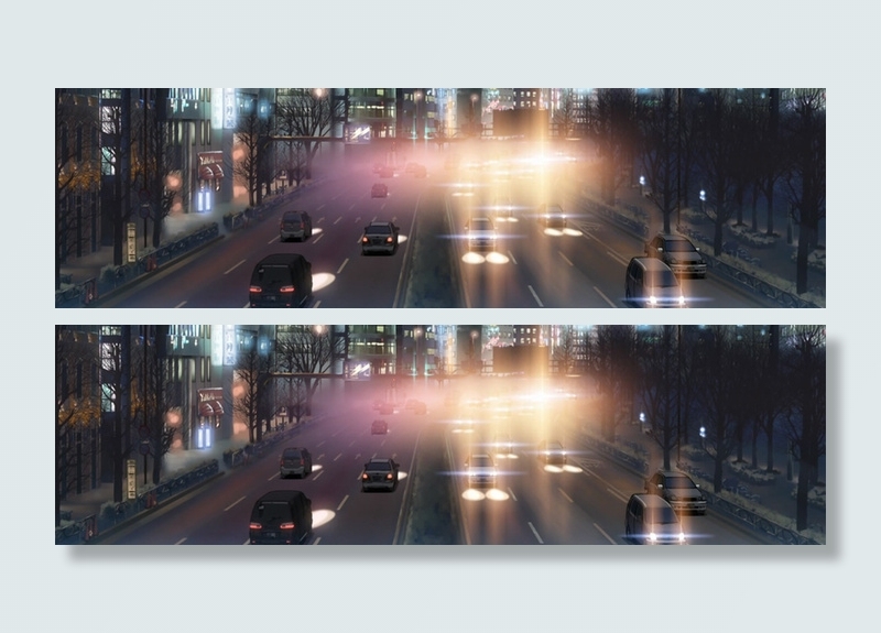 夜晚马路场景高清