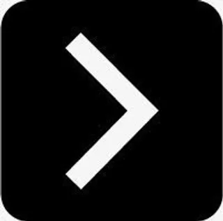 黑色卡通手绘右箭头指示标免抠