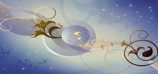 蓝色花纹底纹背景高清