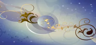 蓝色花纹底纹背景高清