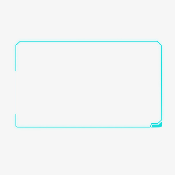 科技风线框未来感免抠