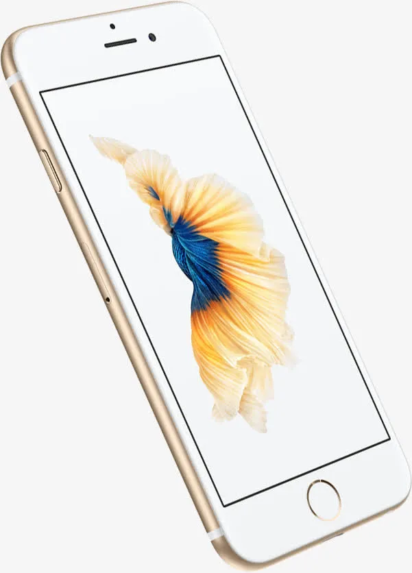 iphone6s土豪金侧面图免抠
