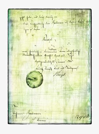 做旧信件纸张免抠