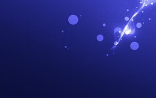 蓝色渐变白色发光线条免抠