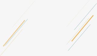 手绘彩色漂浮线条装饰免抠