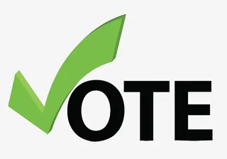 投票绿色勾选符号免抠