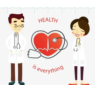 医护人员矢量素材免抠